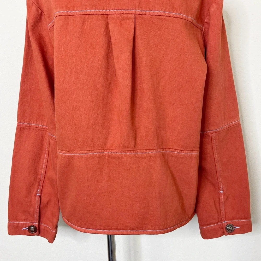 Roller Rabbit Adara Twill Point Collar Long Sleeve
Jacket in Terracotta XS‎ - Picture 11 of 15